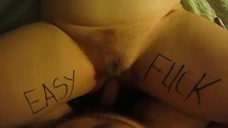 Just an easy pickup online and fucking her hairy nasty stinky pussy