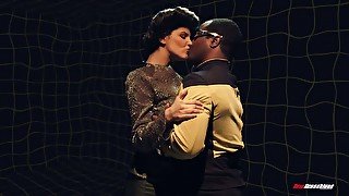 Exciting Star Trek XXX parody featuring crazy interracial sex