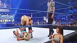 Incredibly Hot Sport Babes With Round Boobs Wrestle Against Each Other