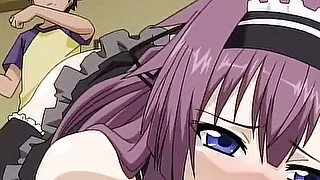 Romance hentai movie with sexy busty gal getting ass fucked hard