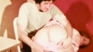 Retro couple having a good fuck