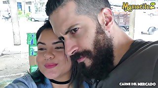 Curvy Young BBW Latina Gets Down And Dirty In Hotel Room - Babe
