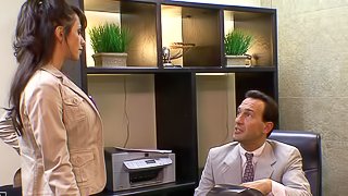 Busty Cougars Getting Hardcore Fucked At The Office