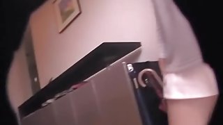 Satsuki Suzumiya gets caught on spy cam while doing various naughty stuff