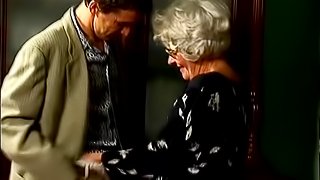 Granny is old but still a hot fucking slut in the bedroom