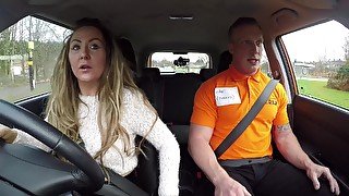 Fake Driving School - Rookie Instructor Fucks Classy MILF 1 - Classy Filth