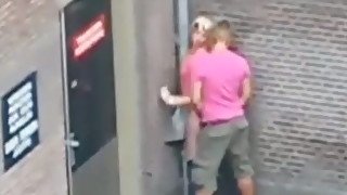 Extreme public sex in the street daytime voyeur video