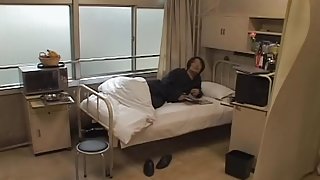 Cute Japanese nurse gets banged hard in medical fetish video
