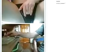 chatroulette. cum in fine russian immature throat