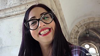 Spanish Student Down To Pound 1 - Public Pickups