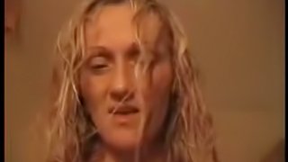 Blonde Swedish girl suck dick and fuck