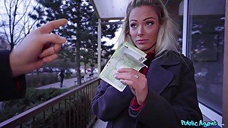 Blonde-haired nympho Isabella Deltore gets paid for sex