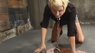 Chained and Abused Blonde Beauty Won't Forget This BDSM Session
