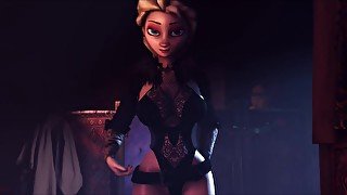 Frozen Elsa s Gift 3D Porn