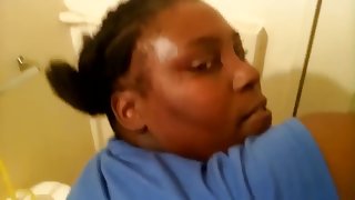 Smashing Big Girl in the Bathroom