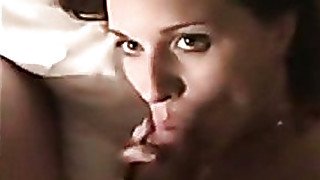 Gorgeous wife suck and facial