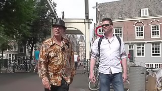 Guy from Finland has fun with an Amsterdam prostitute