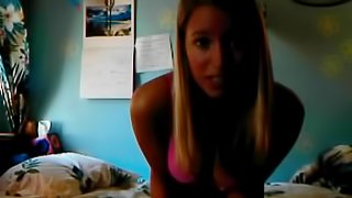 Blondie Masturbating In The Comfort Of Her Home