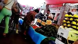 Nalgona Pants Verdes (Calzon De Fuera) Y Rojos En Tianguis