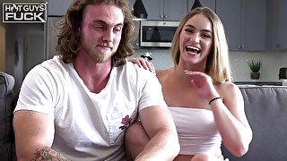 hot Kenzie Page and muscled sex mate