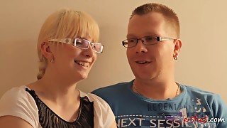 Amateur couple porn interview scene