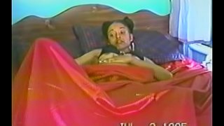 Indian teen entertains herself by toying her cunt in hot homemade clip